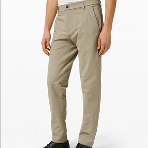 Lululemon Men’s Slim 34x34 Tan Canvas Pants NWOT